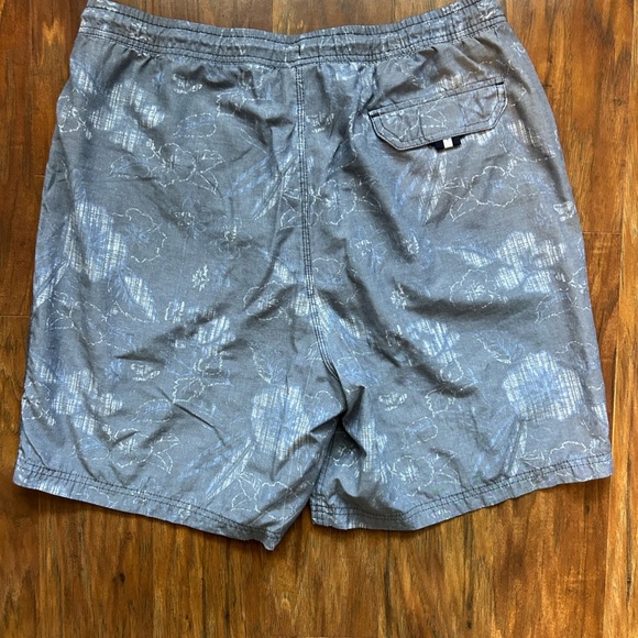 Cremieux Adjustable Men’s Light Grey Swim Shorts Size Large - Picture 7 of 11